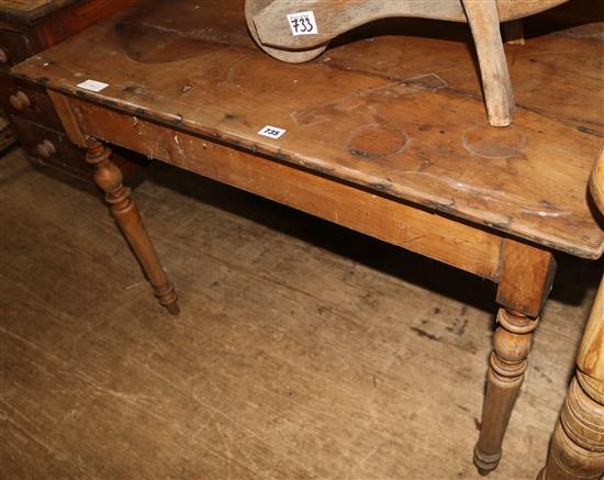 Fruitwood centre table